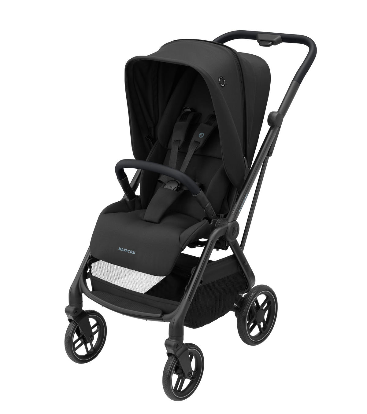 KIŠOBRAN KOLICA  Leona 2  - crna, Osnovno, metal/plastika (46,5/103,5/85,5cm) - Maxi-Cosi