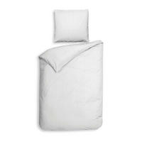 BETTWÄSCHE Punto Makosatin 155/220 cm  - Weiß, Basics, Textil (155/220cm)