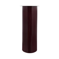 KERZENHALTER - Pflaume/Silberfarben, Trend, Metall (25/60/25cm) - Kayoom