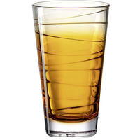 TRINKGLAS 280 ml  - Orange, Basics, Glas (7,5/13/7,5cm) - Leonardo