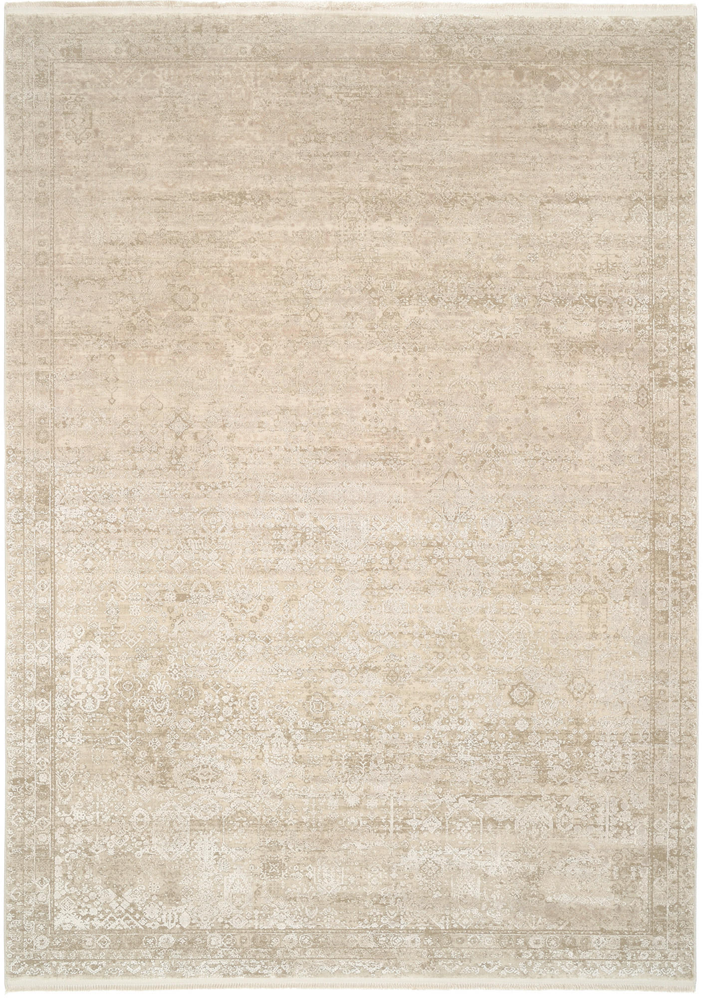 Dieter Knoll Webteppich Colorè Beige 80x150 cm