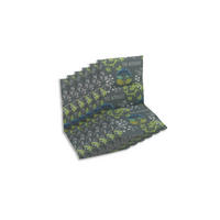 SESSELAUFLAGENSET Blume  - Blau/Grau, Basics, Textil (48/5/98cm)