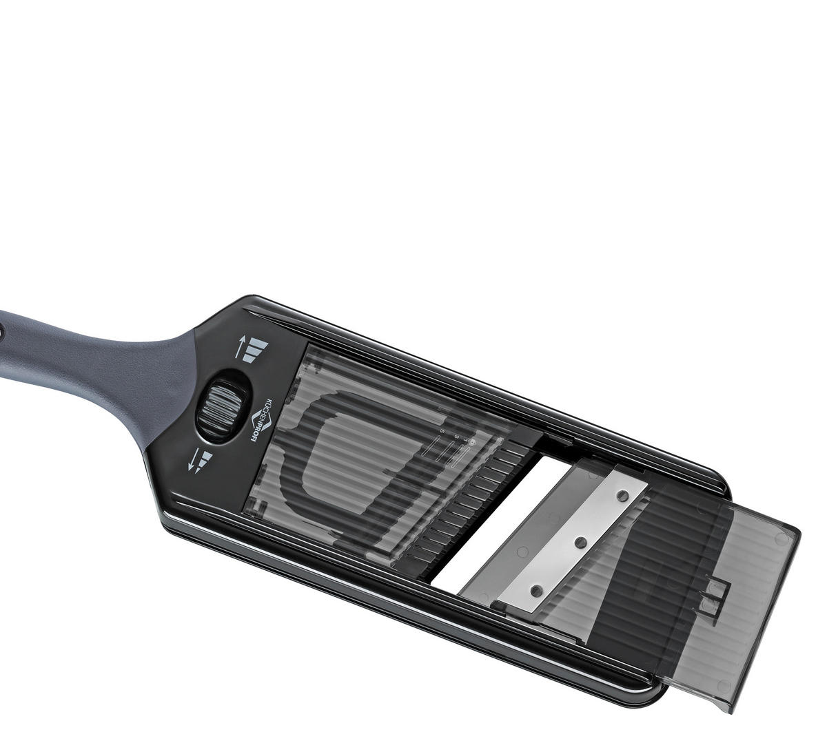 GEMÜSEHOBEL VARIO  - Schwarz, Basics, Kunststoff/Metall (38/11,5/15,5cm) - KÜCHENPROFI