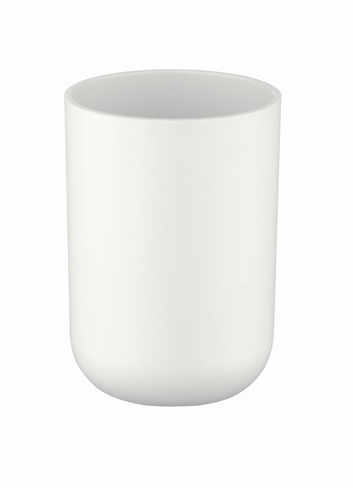 ZAHNPUTZBECHER  - Weiß, Basics, Kunststoff (7,3/10,3cm) - Wenko