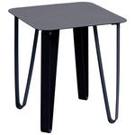 BEISTELLTISCH in Metall 40/40/45 cm  - Schwarz, Design, Metall (40/40/45cm) - Xora