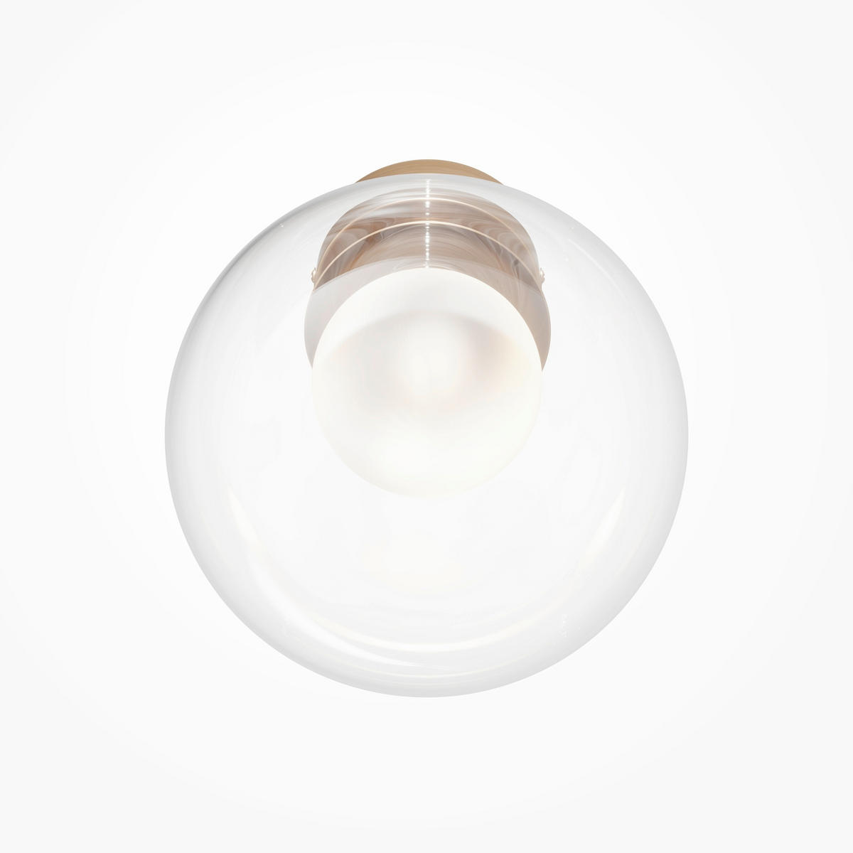 WANDLEUCHTE Basic form 20/20 cm  - Goldfarben, Design, Metall (20/20cm) - MAYTONI