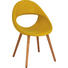 STUHL in Holz, Kunststoff Gelb, Eichefarben - Eichefarben/Gelb, Design, Holz/Kunststoff (53/87/55cm) STUHL in Holz, Kunststoff Gelb, Eichefarben - Eichefarben/Gelb, Design, Holz/Kunststoff (53/87/55cm)