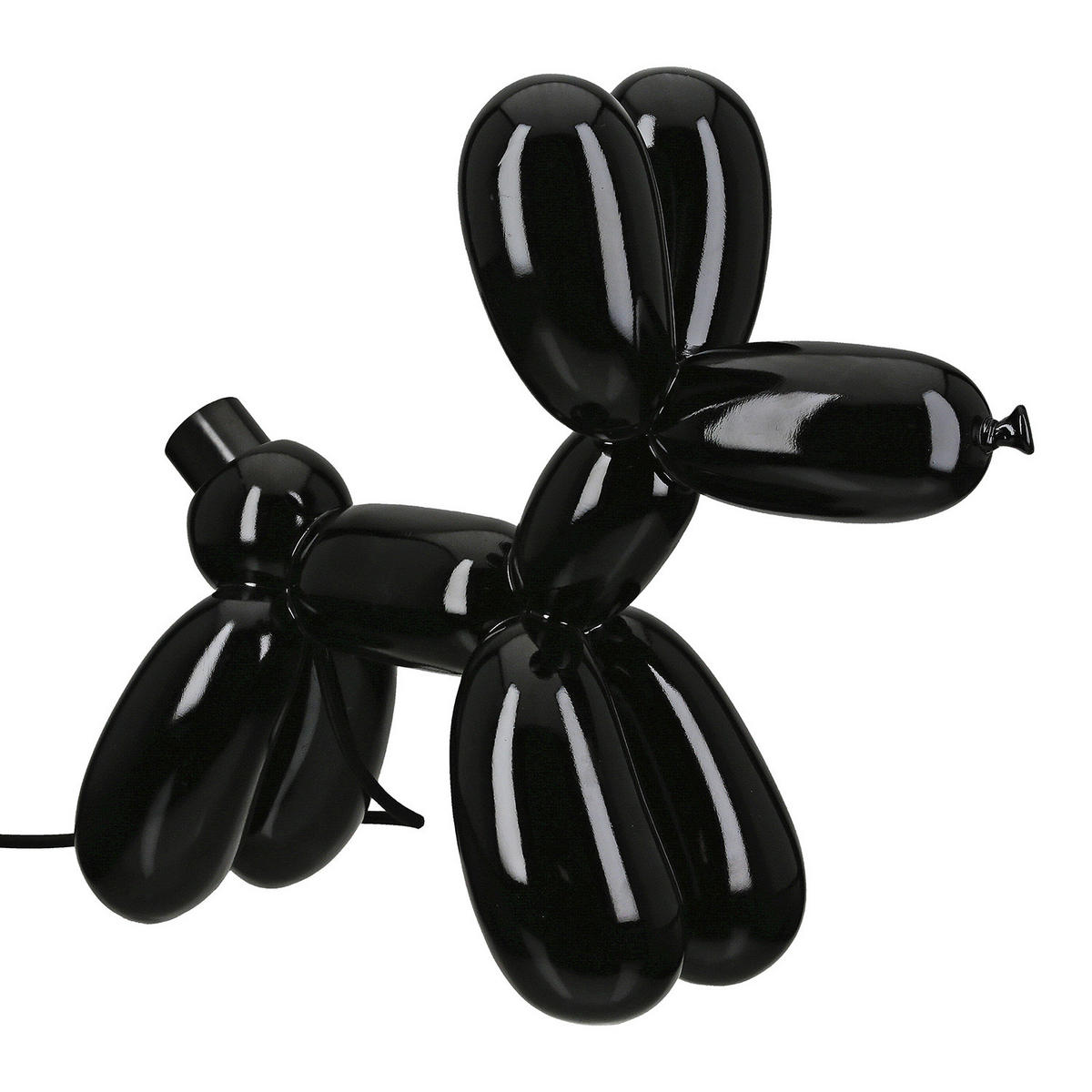 TISCHLEUCHTE Scotty   - Schwarz, Basics, Kunststoff (41/35,5/16cm)