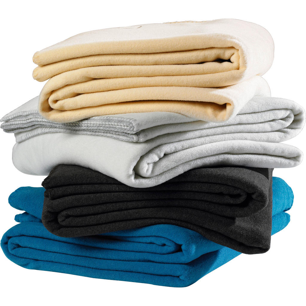 Thumbnail - Zoeppritz Fleecedecke Soft-Fleece, Anthrazit, Textil, Uni, 160x200 cm, Textiles Vertrauen - Oeko-Tex®, Kettelrand, pfleg...