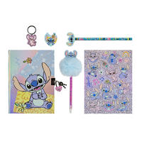 TAGEBUCH Lilo & Stitch  - Hellrosa/Lila, Basics, Karton/Papier (28/22/3,5cm) - Disney