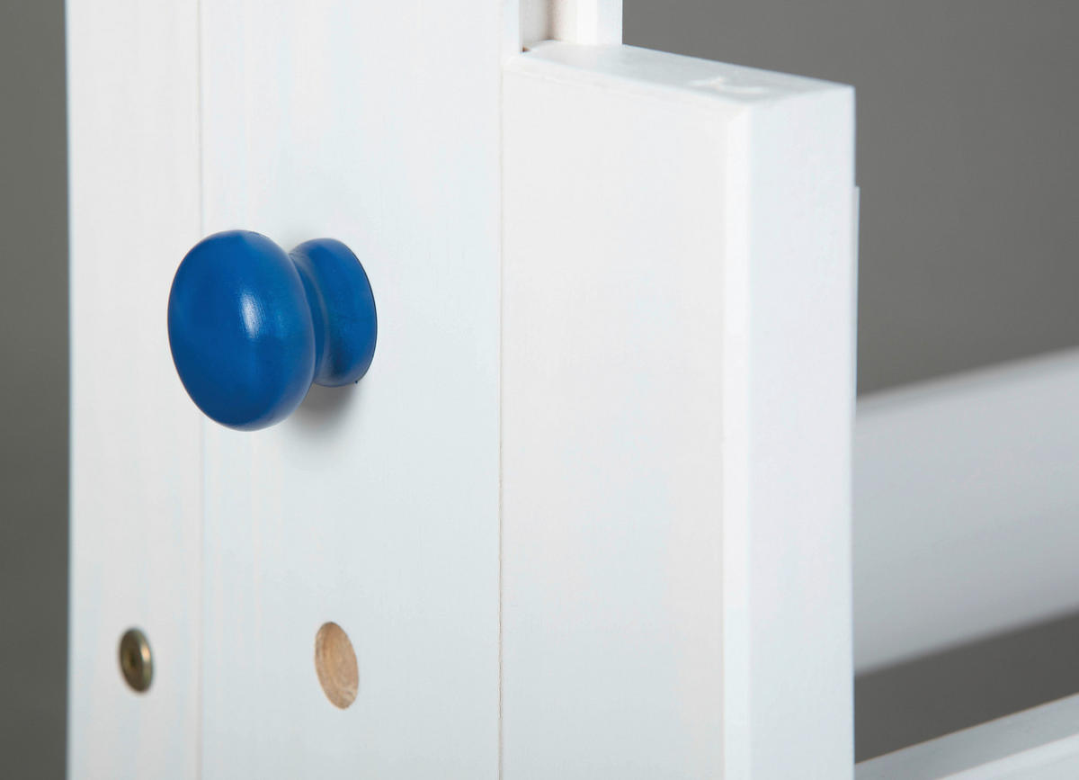 BUREAU DE JEUNESSE 109/55/63-96 cm  in Blau, Rosa, Weiss  - Blau/Weiss, Basics, Holz/Holzwerkstoff (109/55/63-96cm) - MID.YOU