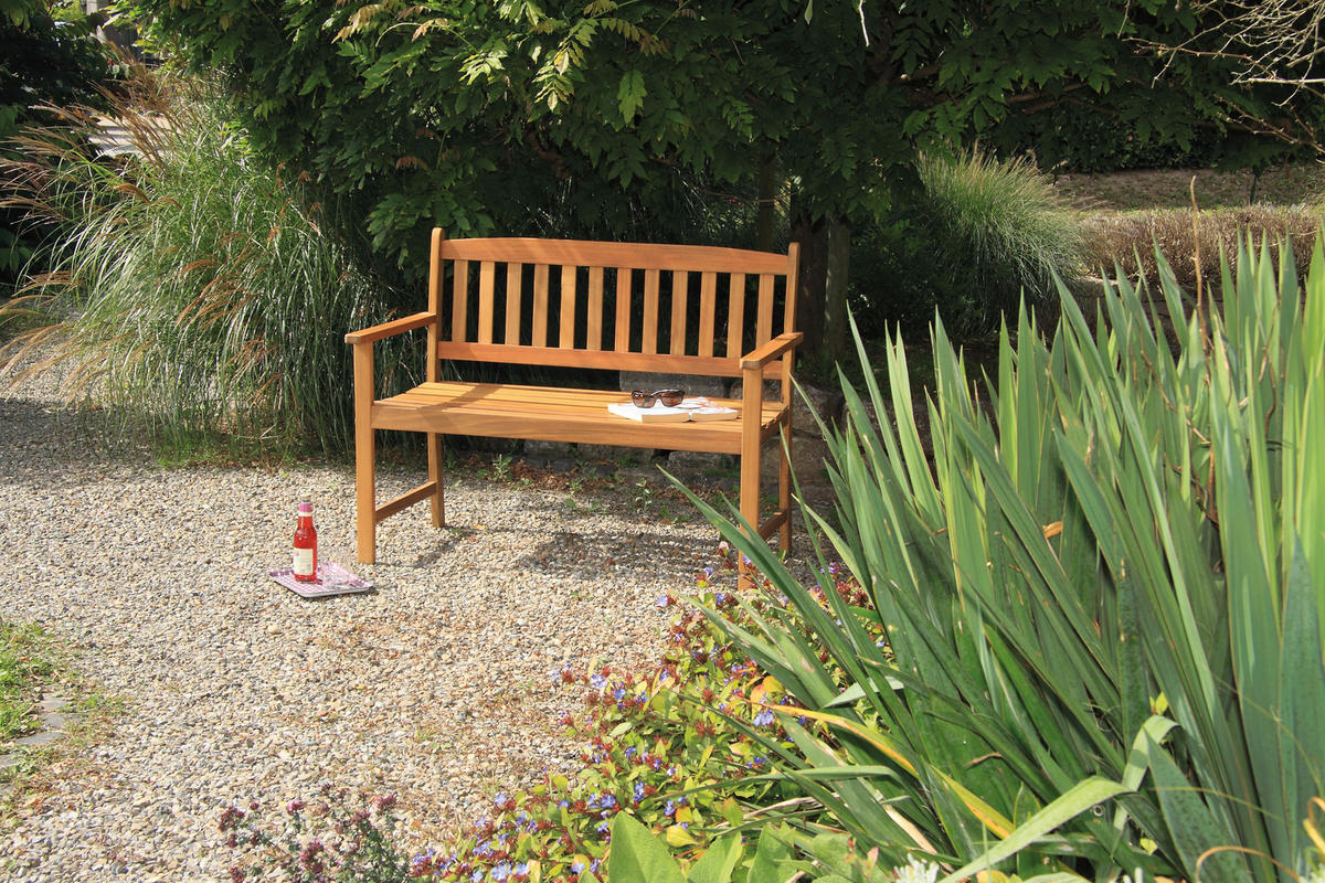 GARTENBANK in Akaziefarben  - Akaziefarben, Basics, Holz (110/56/86cm) - Acamp