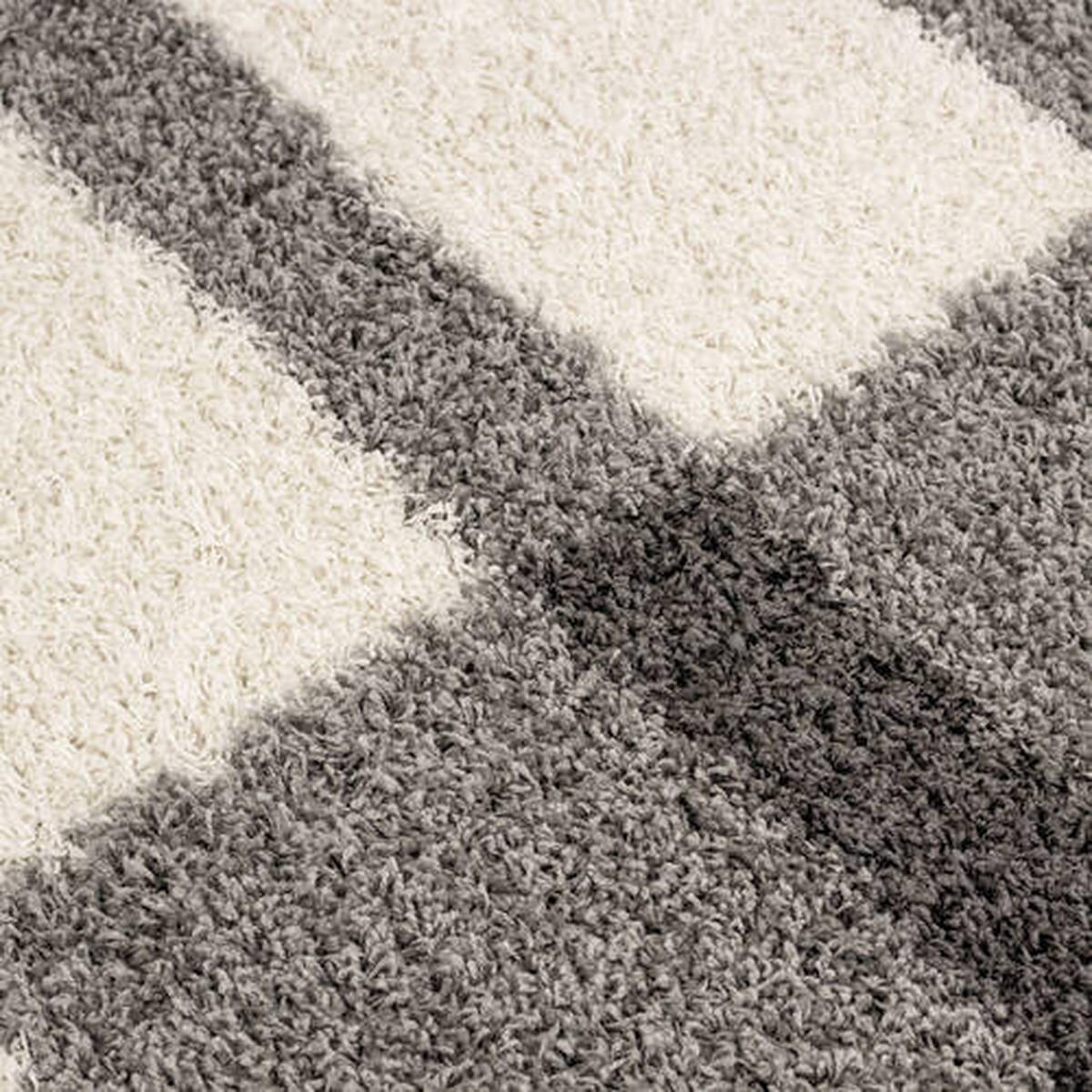 HOCHFLORTEPPICH 200/200 cm Gala Hellgrau  - Hellgrau, Design, Textil (200/200cm) - Novel