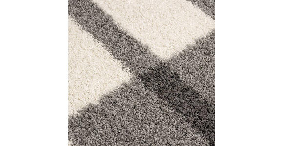 HOCHFLORTEPPICH 200/200 cm Gala Hellgrau - Hellgrau, Design, Textil (200/200cm) - Novel