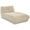 SOFAELEMENT Lederlook Creme  - Creme, Trend, Textil (105/80/185cm) - Livetastic