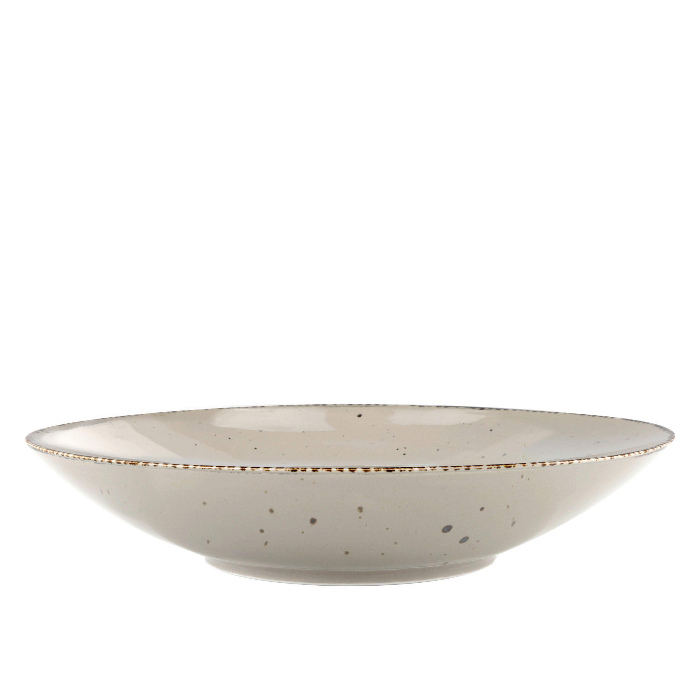 TALÍŘ NA TĚSTOVINY porcelán keramika 30 cm - šedohnědá, Lifestyle, keramika (30cm) - Landscape