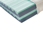 KALTSCHAUMMATRATZE 90/200 cm Höhe ca. 21 cm  - Weiß, KONVENTIONELL, Textil (90/200cm) - Sleeptex