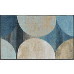 FUßMATTE  75/120 cm  Blau, Beige  - Blau/Beige, KONVENTIONELL, Kunststoff/Textil (75/120cm) - Esposa