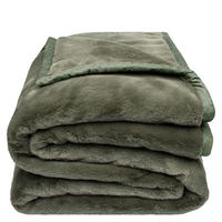 ODEJA 150/200 cm gozdno zelena  - gozdno zelena, Konvencionalno, tekstil (150/200cm)