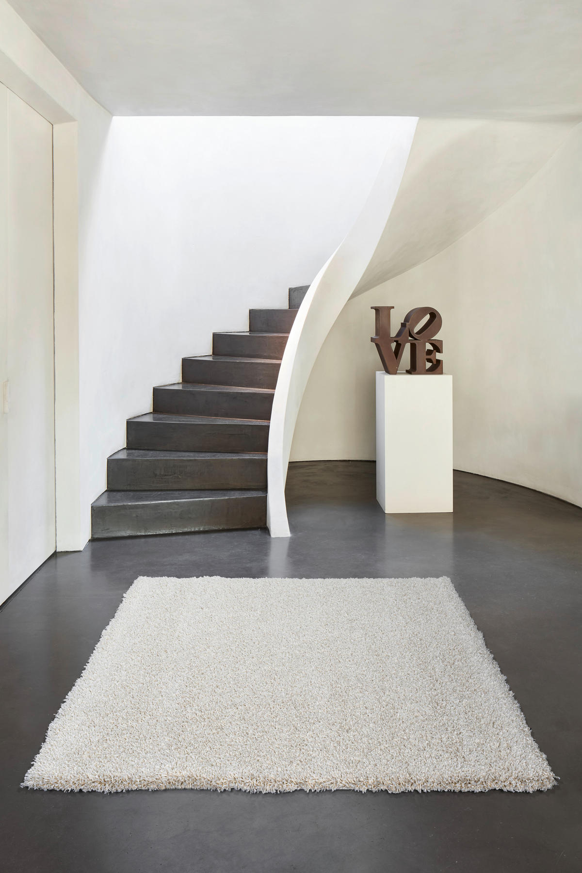 LÄUFER 80/230 cm Twilight  - Weiß, Basics, Kunststoff/Textil (80/230cm) - Novel