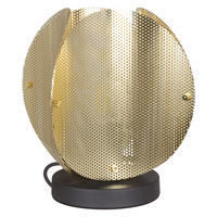 TISCHLEUCHTE Modern 26/25,5 cm  - Goldfarben, Design, Metall (26/25,5cm) - Osram