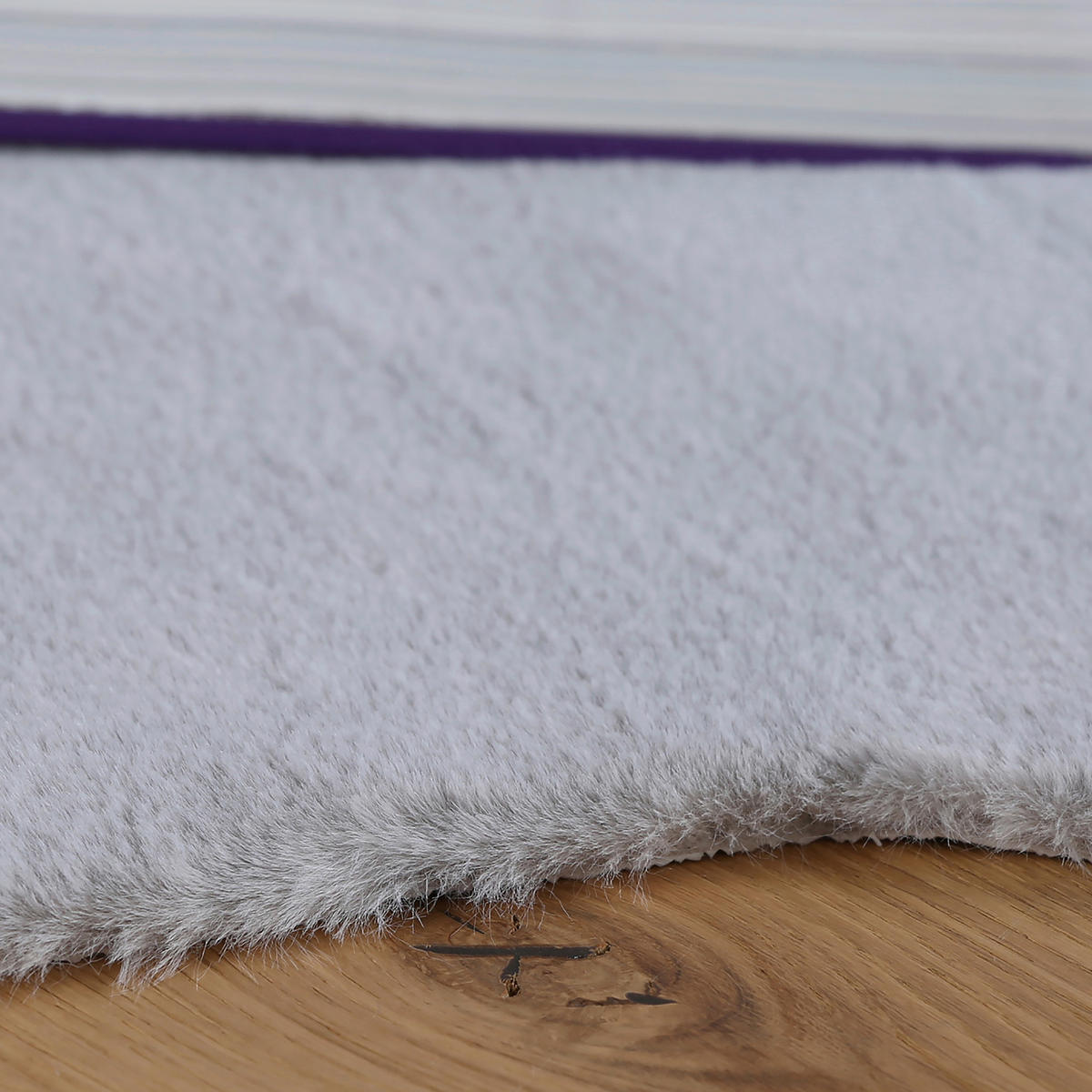 KINDERTEPPICH 114/66 cm  - Silberfarben, Trend, Kunststoff/Textil (114/66cm) - Obsession