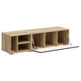REGALELEMENT Graphitfarben, Eichefarben  135/33/40 cm  - Eichefarben/Graphitfarben, MODERN, Holzwerkstoff (135/33/40cm) - Carryhome