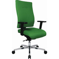 DREHSTUHL Webstoff Schwarz, Alufarben, Dunkelgrün  - Dunkelgrün/Schwarz, Design, Kunststoff/Textil (50/106-122/46-51cm) - Topstar