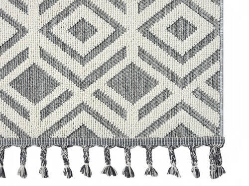 Thumbnail - Novel Webteppich, Creme, Textil, Struktur, rechteckig, 133x190 cm, pflegeleicht, Teppiche & Böden, Teppiche, Webteppiche