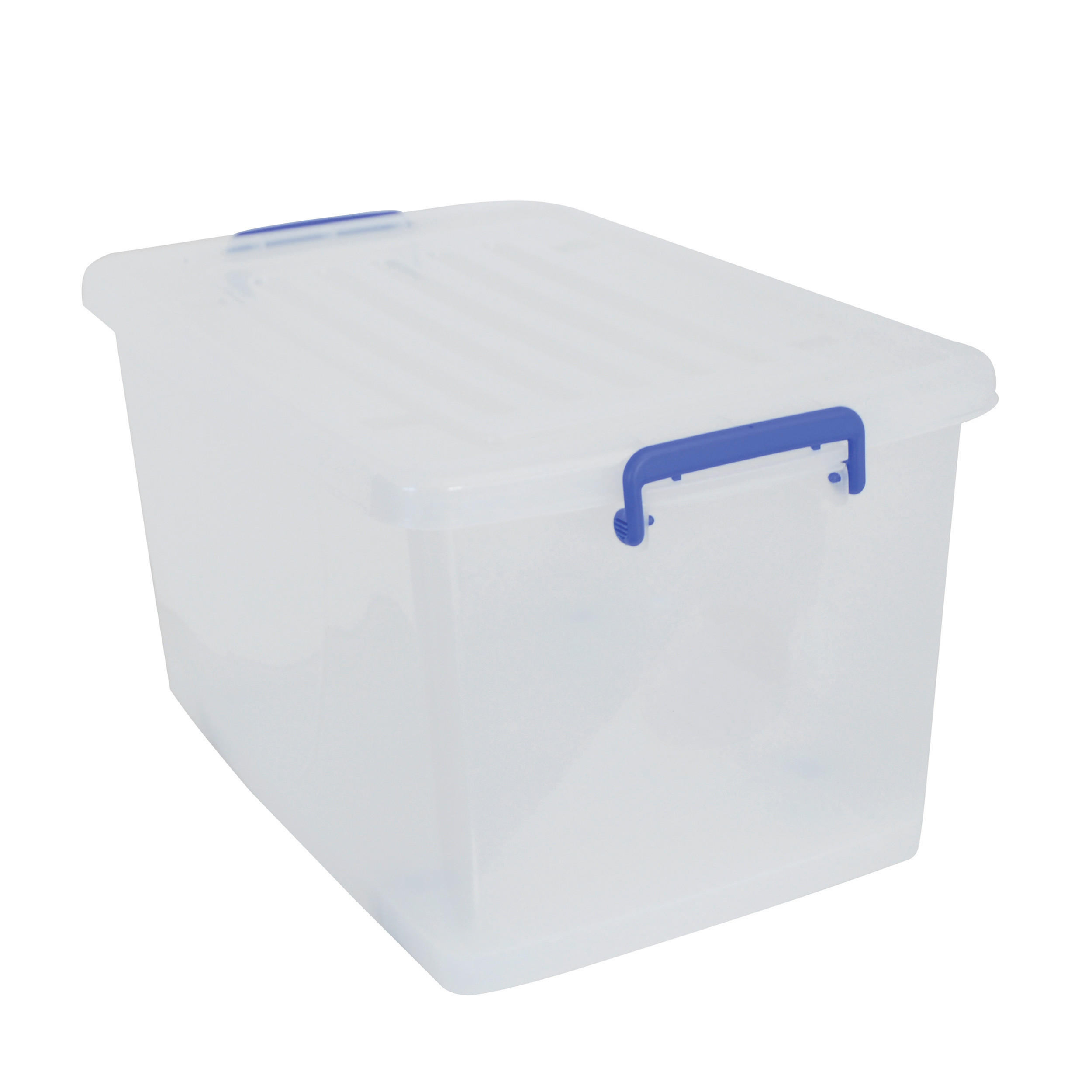 AUFBEWAHRUNGSBOX  - Transparent, Basics, Kunststoff (66/39.5/48cm) - Spirella