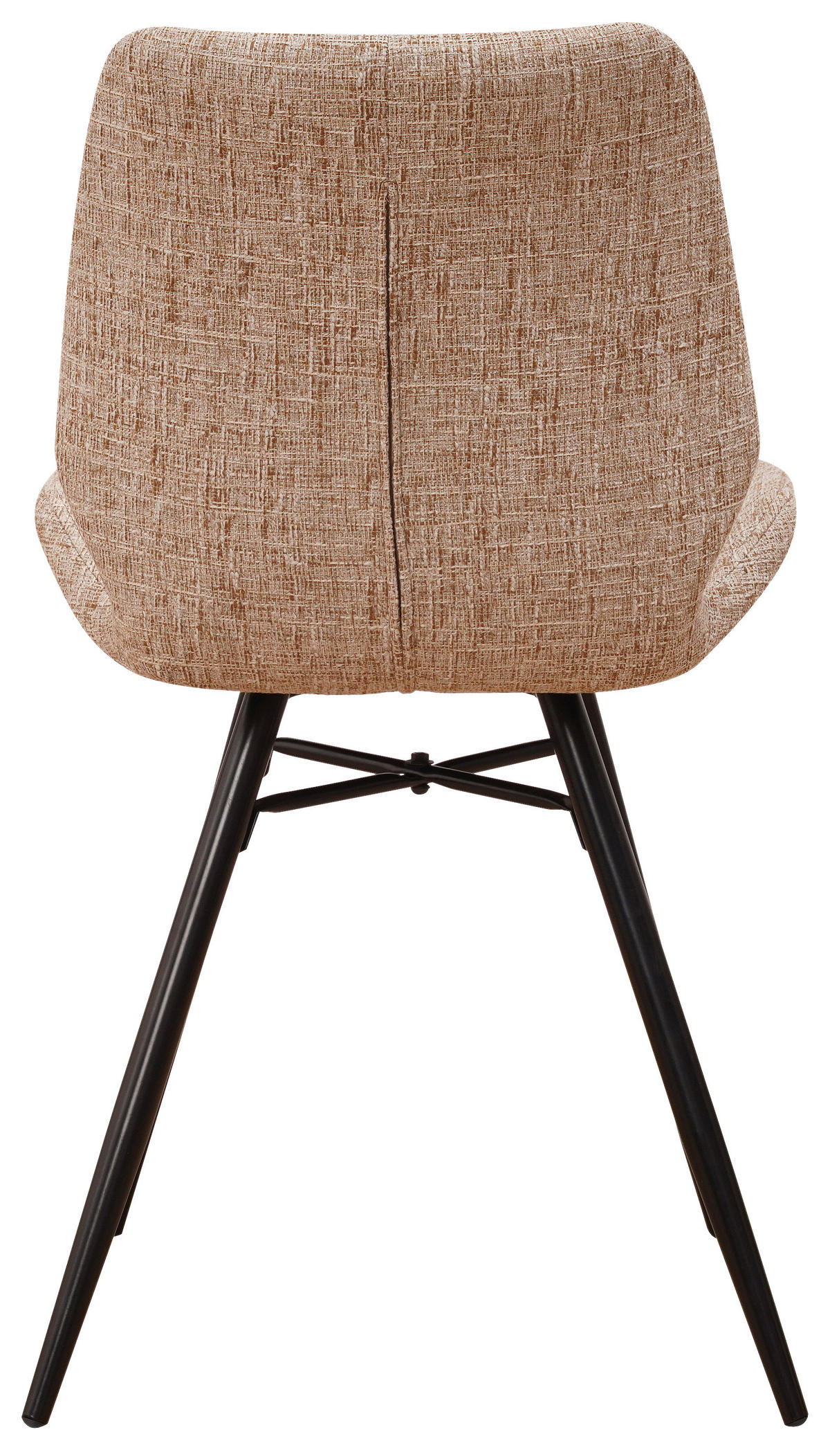 SADA ŽIDLÍ 4 kusy - bílá/černá, Design, kov/textil (47/82/55cm) - MID.YOU