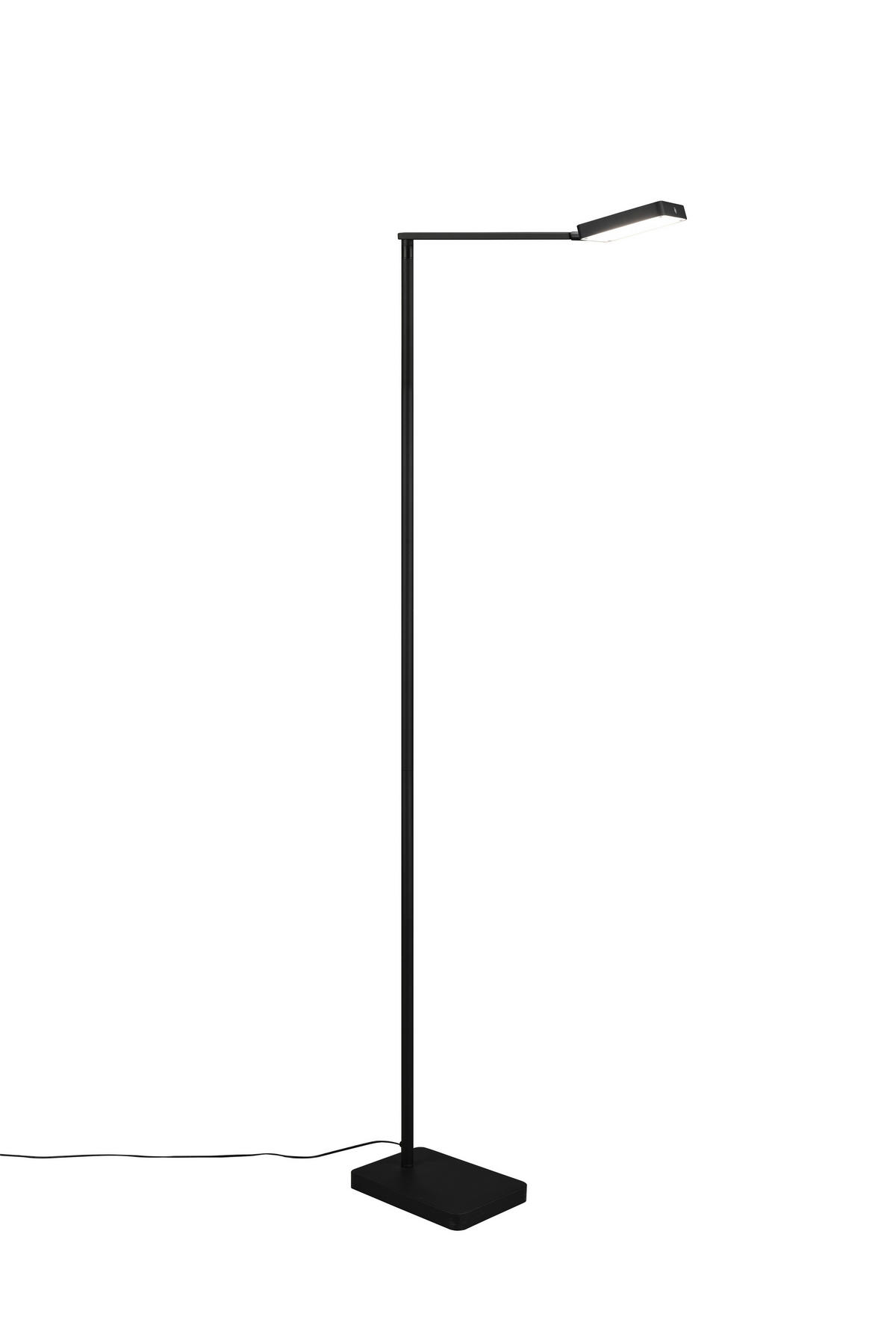 LED-STEHLEUCHTE - Schwarz, Design, Metall (48/130,5cm) - Trio Leuchten