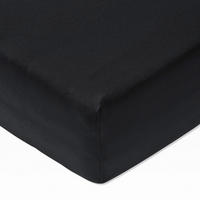 BOXSPRING-SPANNLEINTUCH 90-100/200 cm Jersey  - Schwarz, Basics, Textil (90-100/200cm) - Joop!