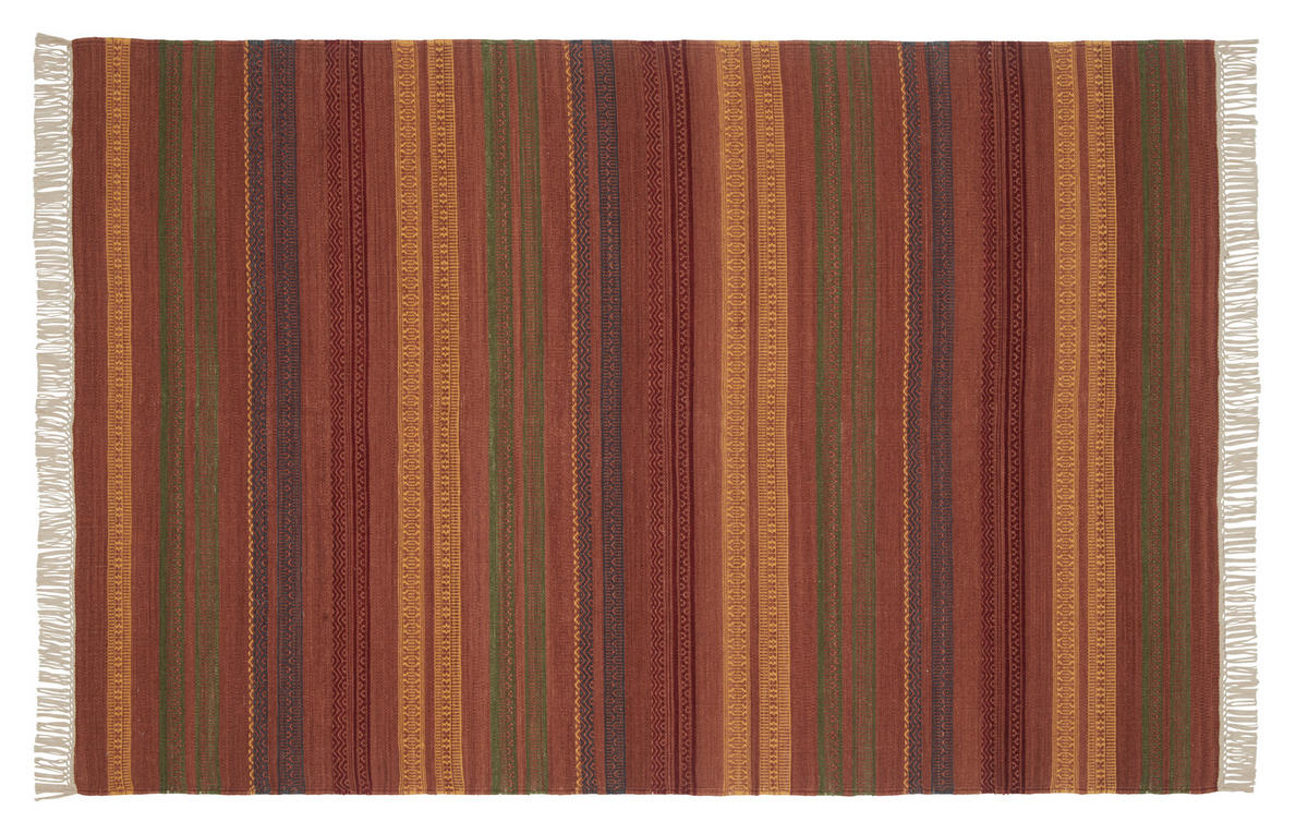 ORIENTTEPPICH 70/140 cm Lilalu Red M. Multicolor, Rot  - Rot/Multicolor, KONVENTIONELL, Textil (70/140cm) - Cazaris