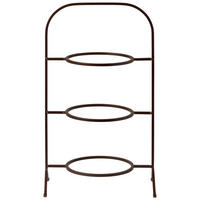 ETAGERE 3-stöckig - Braun, Basics, Metall (28/50cm) - Costa Nova