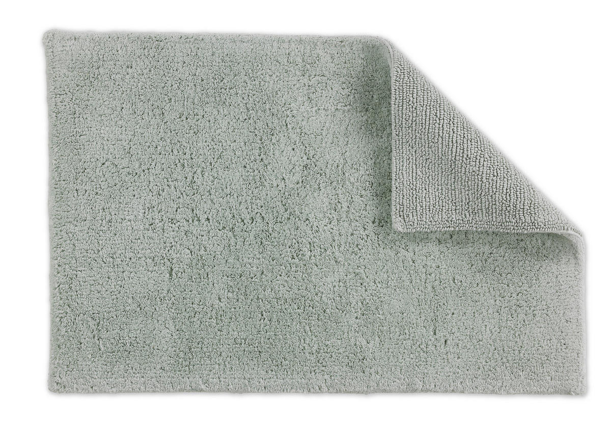 BADTEPPICH Mintgrün 60/90 cm  - Mintgrün, Basics, Textil (60/90cm) - Schöner Wohnen