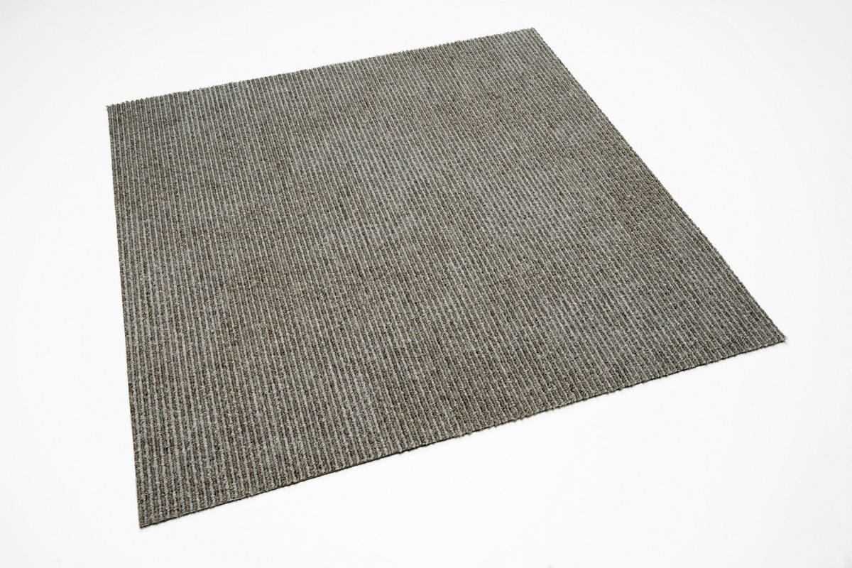 TEPPICHFLIESE Marmaris 90 50/50 cm  in Hellgrau  - Hellgrau, Basics, Textil (50/50cm)