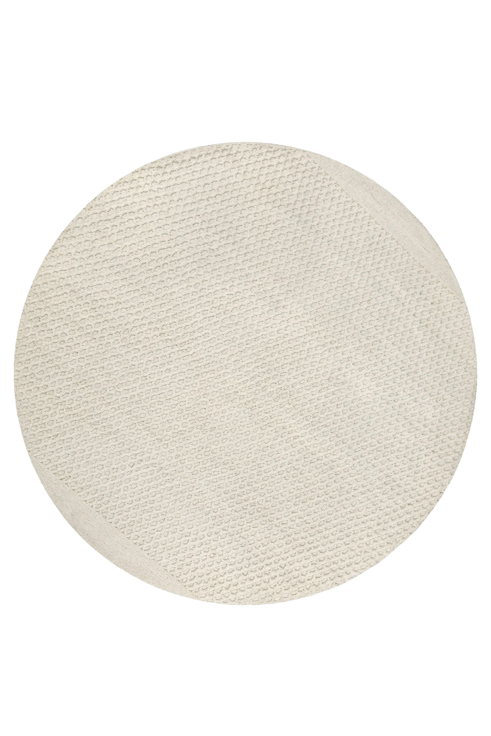 WEBTEPPICH Wohnzimmer 200 cm Hamptons Thirtyeight Creme rund  - Creme, Design, Textil (200cm) - WECON HOME
