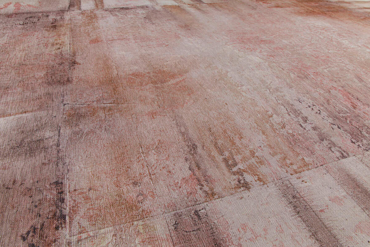 FLACHWEBETEPPICH  Wohnzimmer 200/300 cm Esprit Altrosa, Terracotta rechteckig  - Terracotta/Altrosa, Basics, Textil (200/300cm) - Esprit