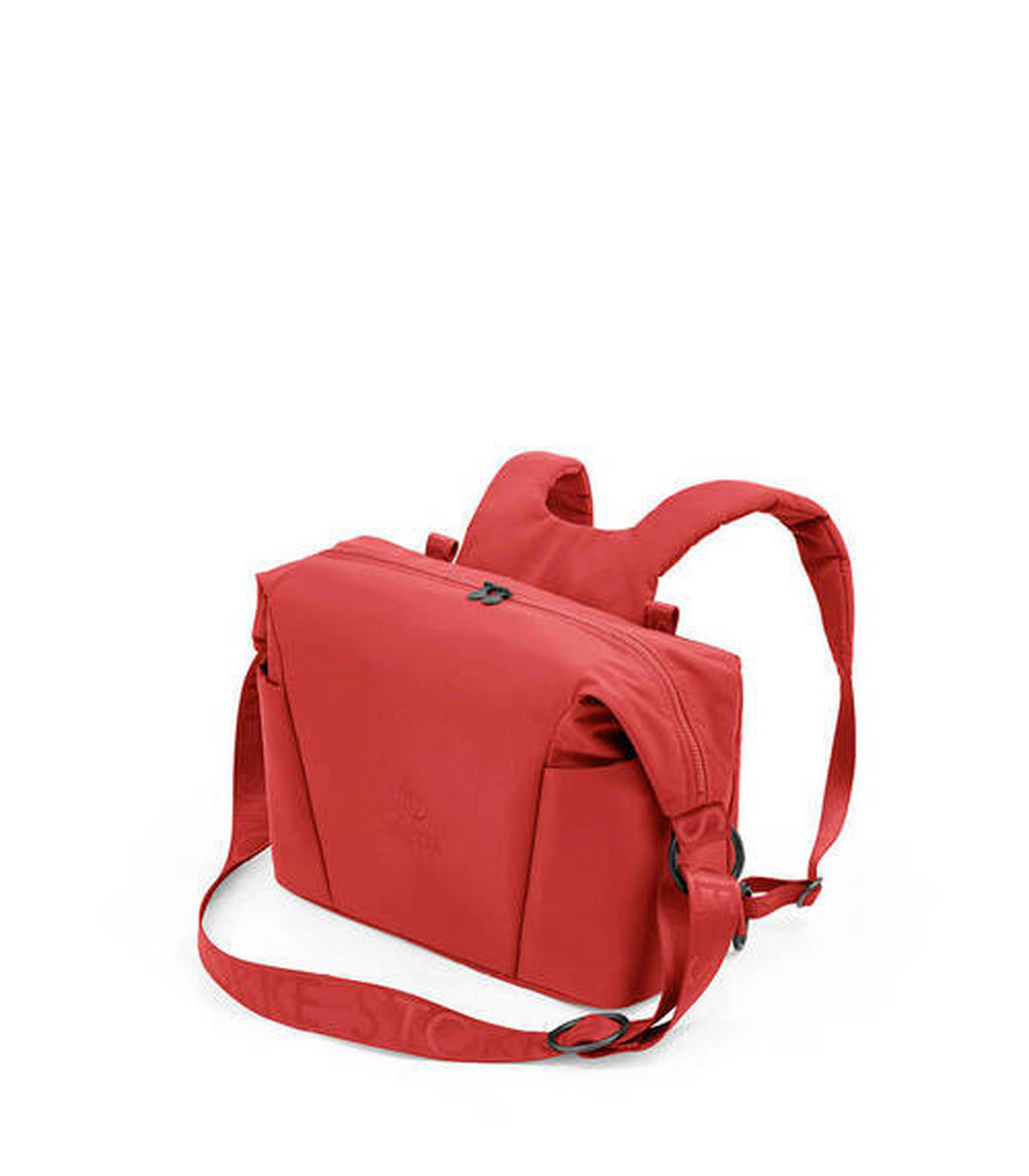 WICKELTASCHE Xplory X  - Rot, Basics, Kunststoff/Textil (40/30/17cm) - Stokke