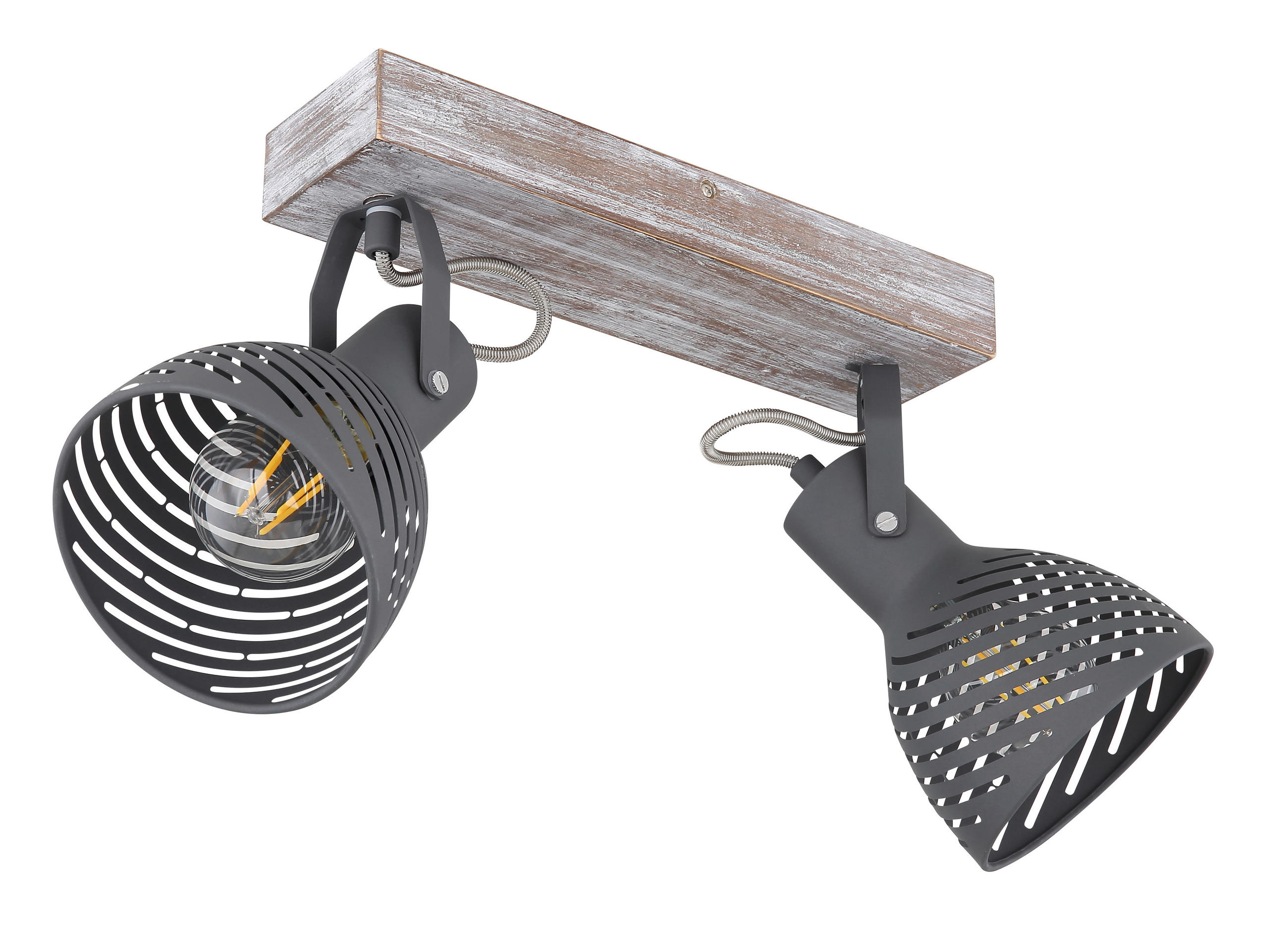 SPOTLIGHT 30/12,5/25 cm   - vit/blå, Basics, metall/trä (30/12,5/25cm) - Globo
