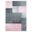 WEBTEPPICH 80/250 cm Lucca Pink  - Pink, Trend, Textil (80/250cm) - Novel