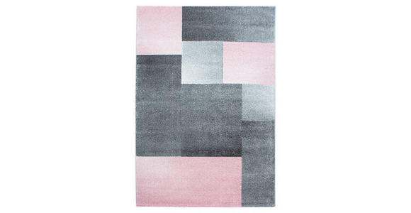 WEBTEPPICH 80/250 cm Lucca Pink - Pink, Trend, Textil (80/250cm) - Novel