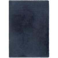 HOCHFLORTEPPICH 160/230 cm Silky Haven Dunkelgrau  - Dunkelgrau, Basics, Textil (160/230cm) - Novel
