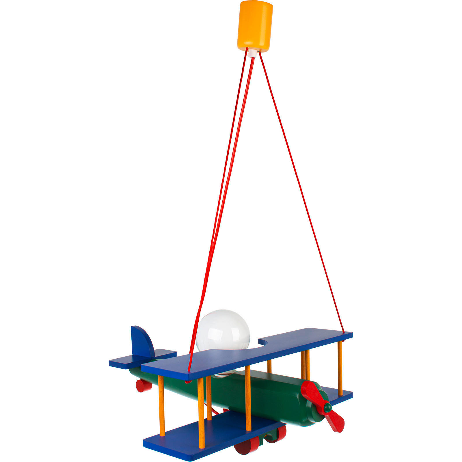 KINDERHÄNGELEUCHTE 42/45/75 cm   - Multicolor, KONVENTIONELL, Holz (42/45/75cm)