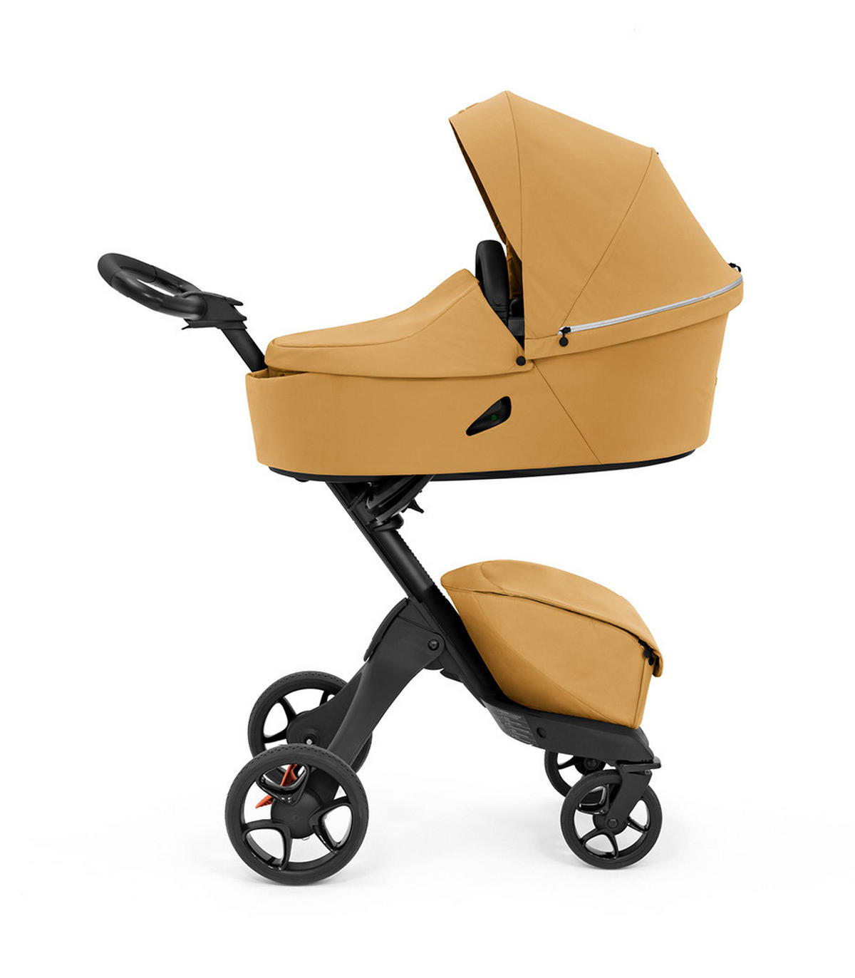 LIEGEWANNE Xplory X  - Gelb, Basics, Kunststoff/Textil (48/87cm) - Stokke