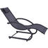GARTEN-RELAXLIEGE Aluminium pulverbeschichtet Kunststoffgeflecht Schwarz - Schwarz, Design, Kunststoff/Textil (148/69/85cm) - Ambia Garden GARTEN-RELAXLIEGE Aluminium pulverbeschichtet Kunststoffgeflecht Schwarz - Schwarz, Design, Kunststoff/Textil (148/69/85cm) - Ambia Garden