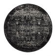 WEBTEPPICH 200 cm Calais Grau, Schwarz rund  - Schwarz/Grau, Design, Textil (200cm) - Dieter Knoll