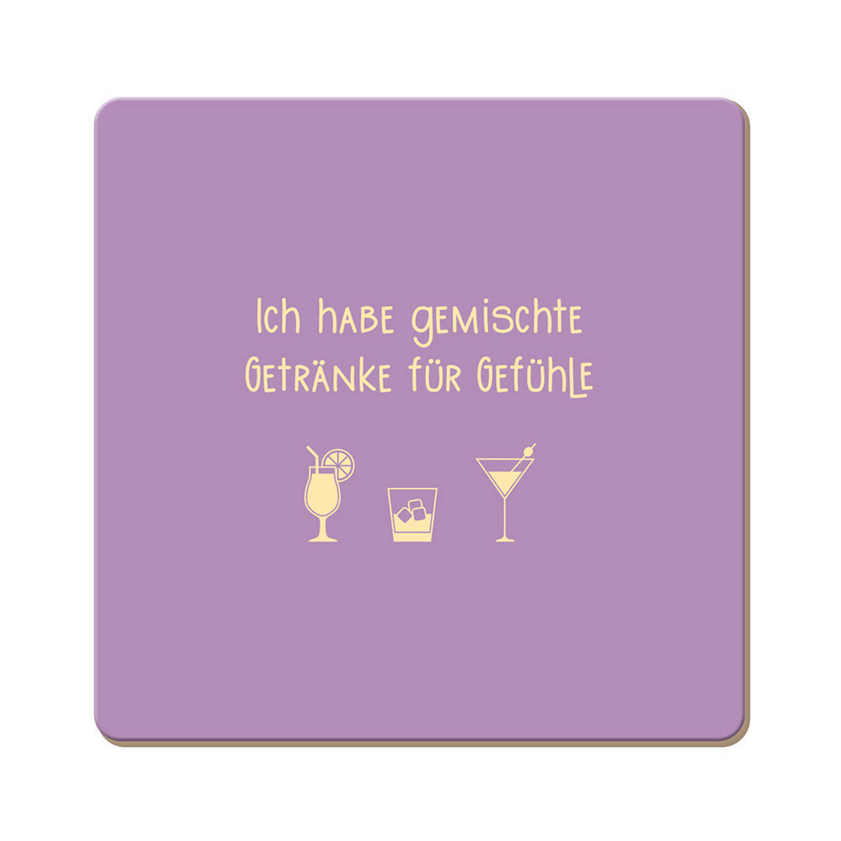 UNTERSETZER 9,5/9,5 cm  - Basics (9,5/9,5cm)