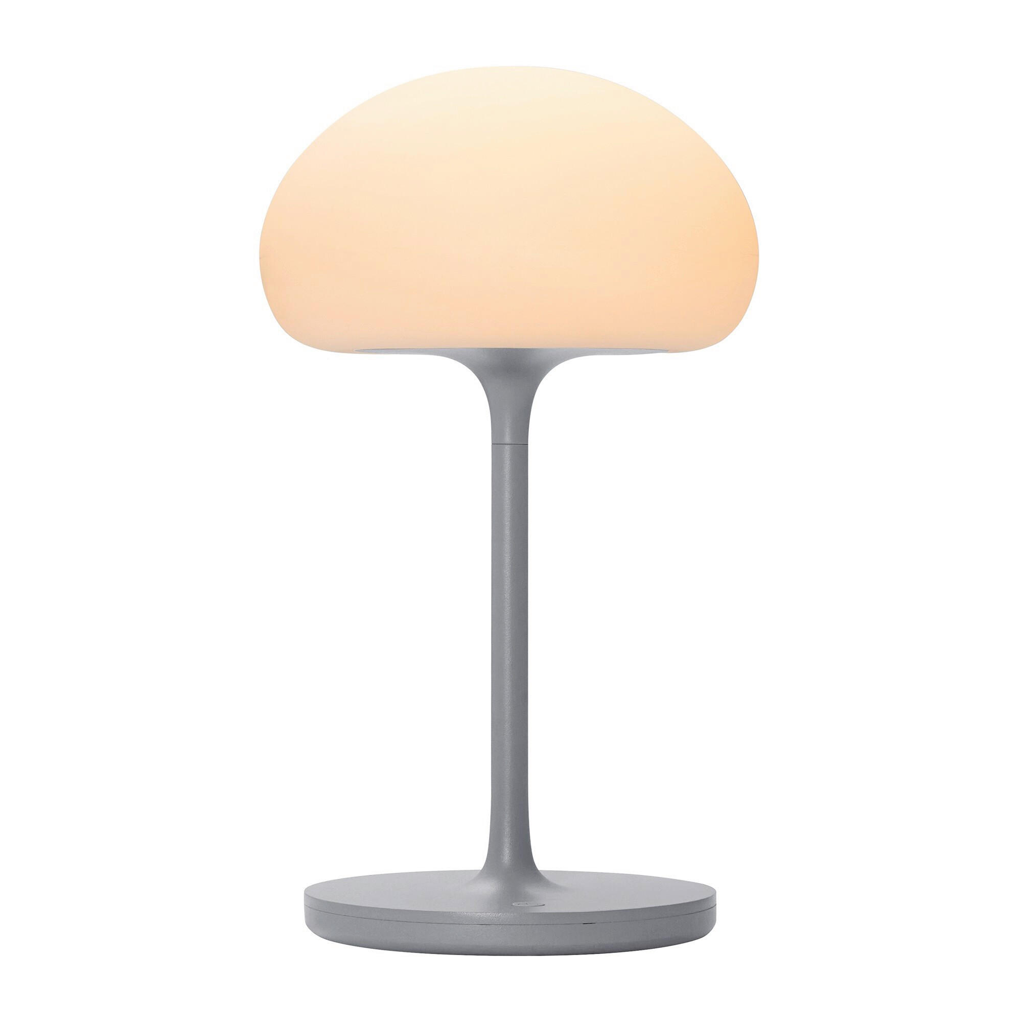 AKKU-TISCHLEUCHTE Sponge 35/20 cm  - Grau, Design, Kunststoff (35/20cm) - Nordlux